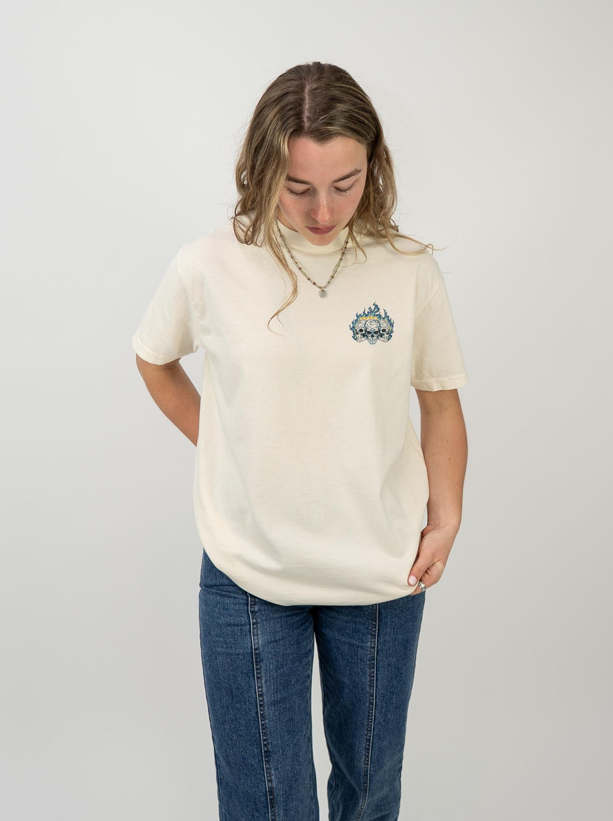 ARGENTINA SOCCER - “3 SKULL” PREMIUM T-SHIRT