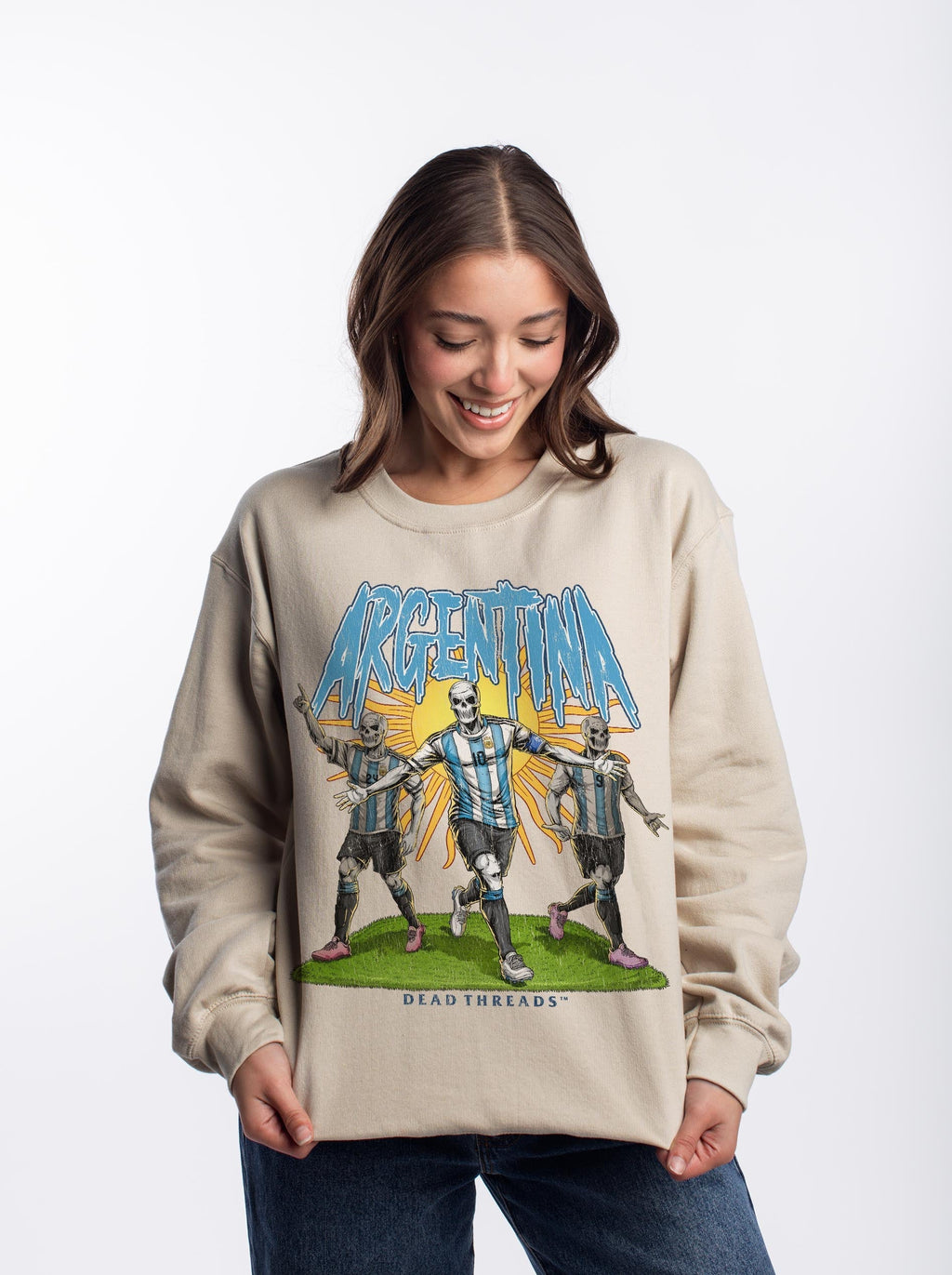 ARGENTINA SOCCER - CREWNECK SWEATSHIRT