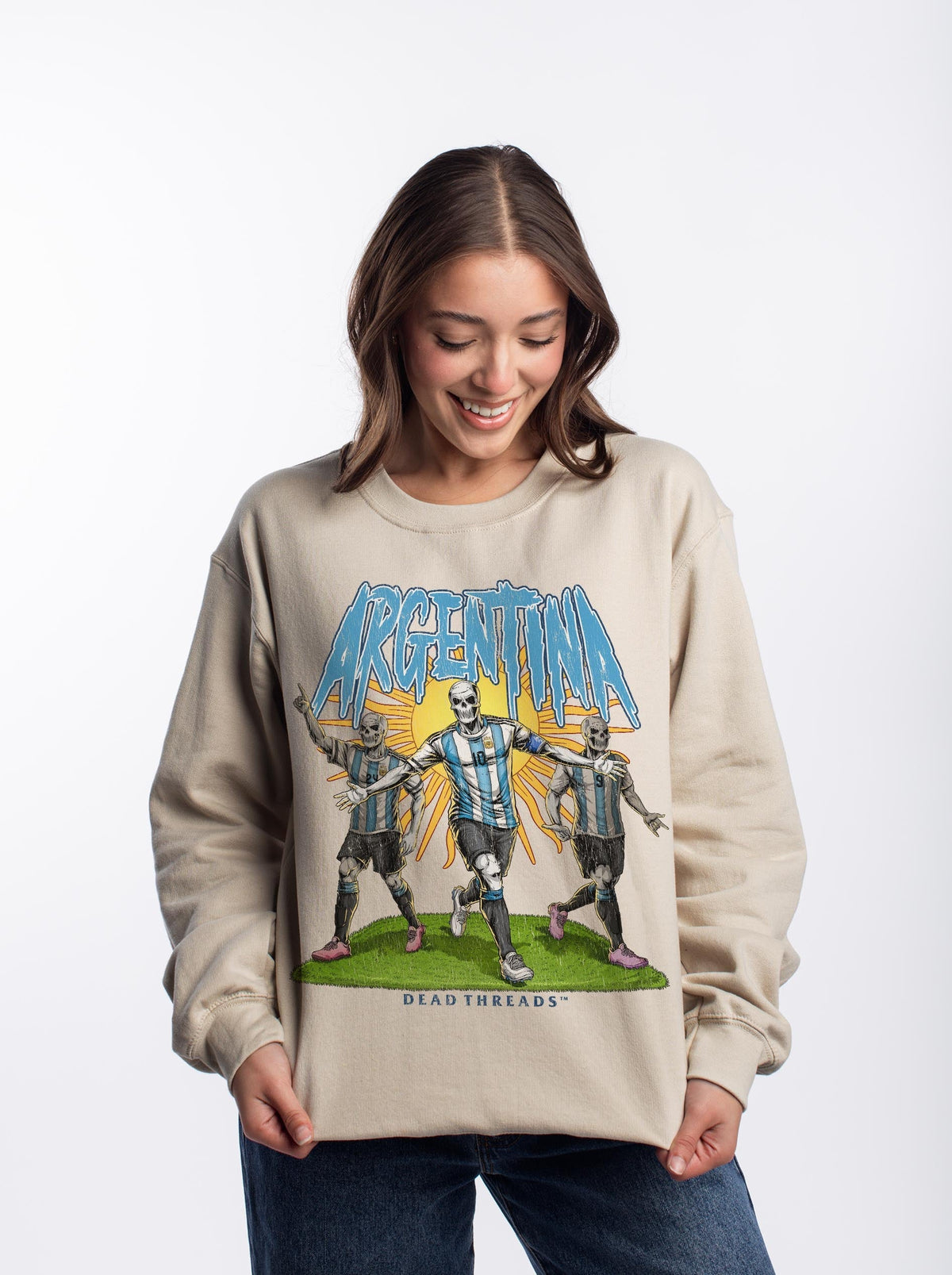 ARGENTINA SOCCER - CREWNECK SWEATSHIRT