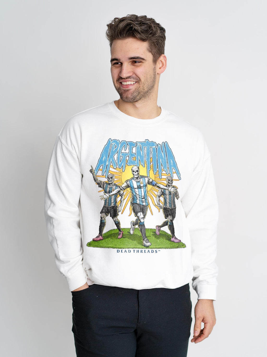 ARGENTINA SOCCER - CREWNECK SWEATSHIRT