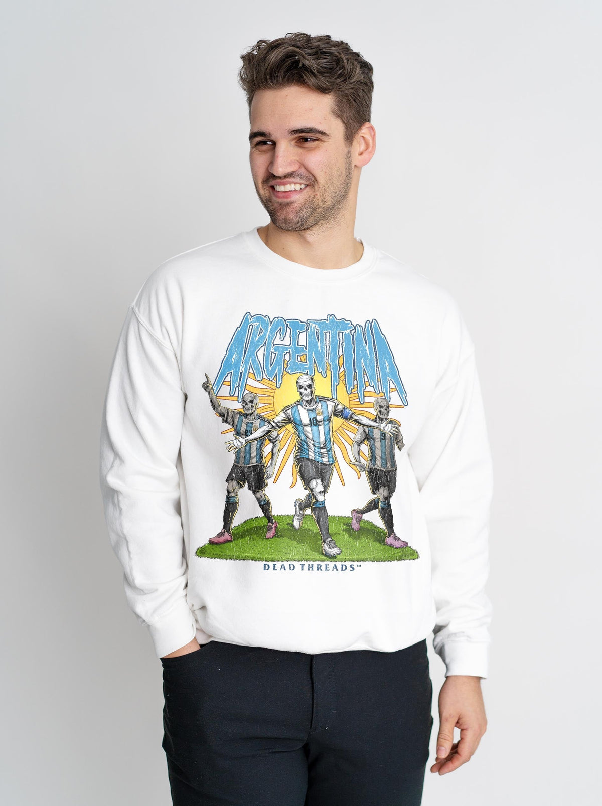 ARGENTINA SOCCER - CREWNECK SWEATSHIRT