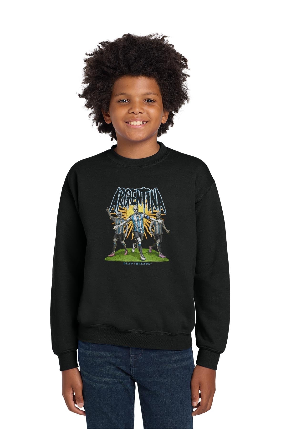 ARGENTINA SOCCER - KIDS CREWNECK SWEATSHIRT