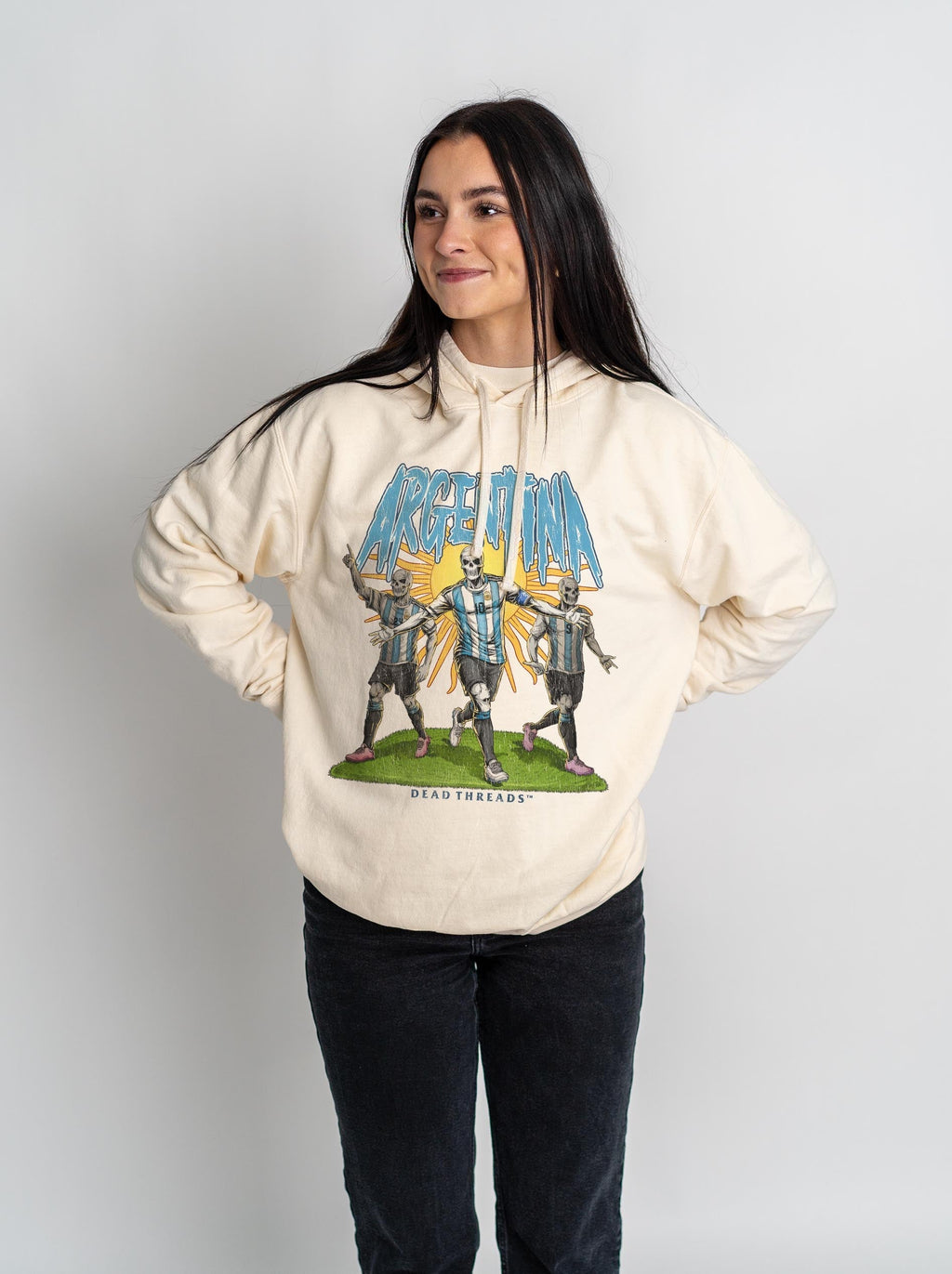 ARGENTINA SOCCER - LIGHTWEIGHT HOODIE