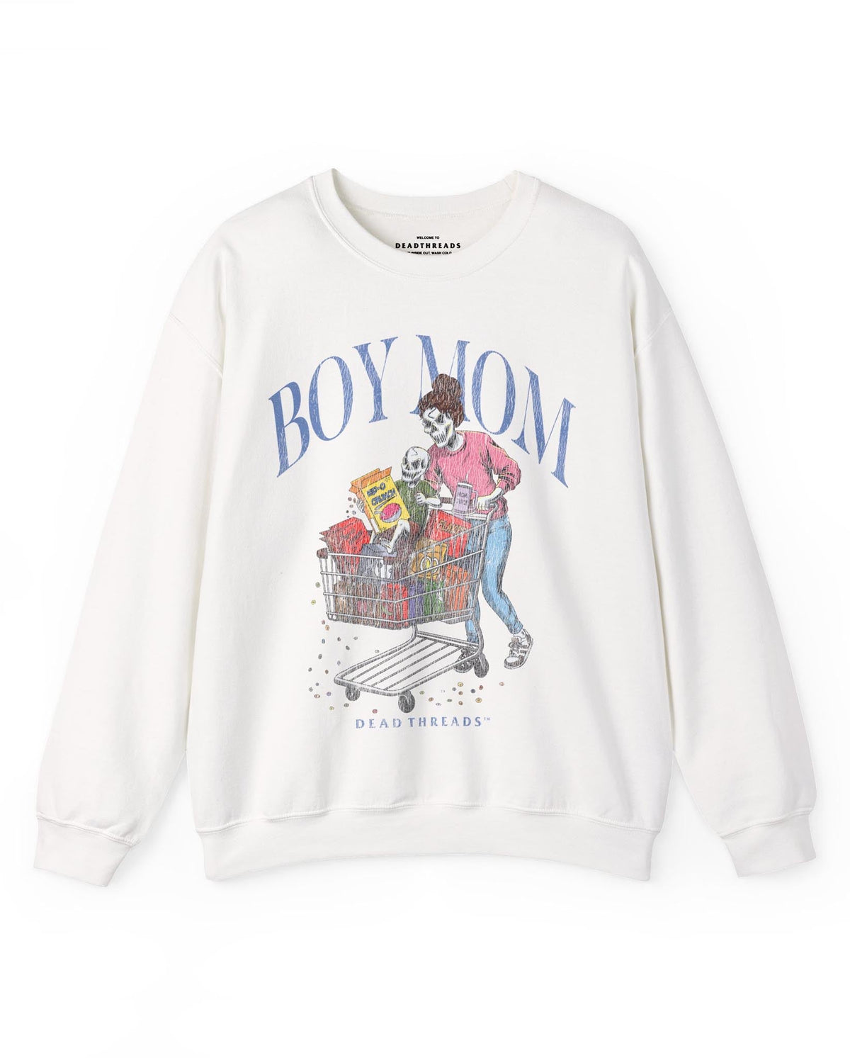 BOY MOM v1 - CREWNECK SWEATSHIRT product image 3