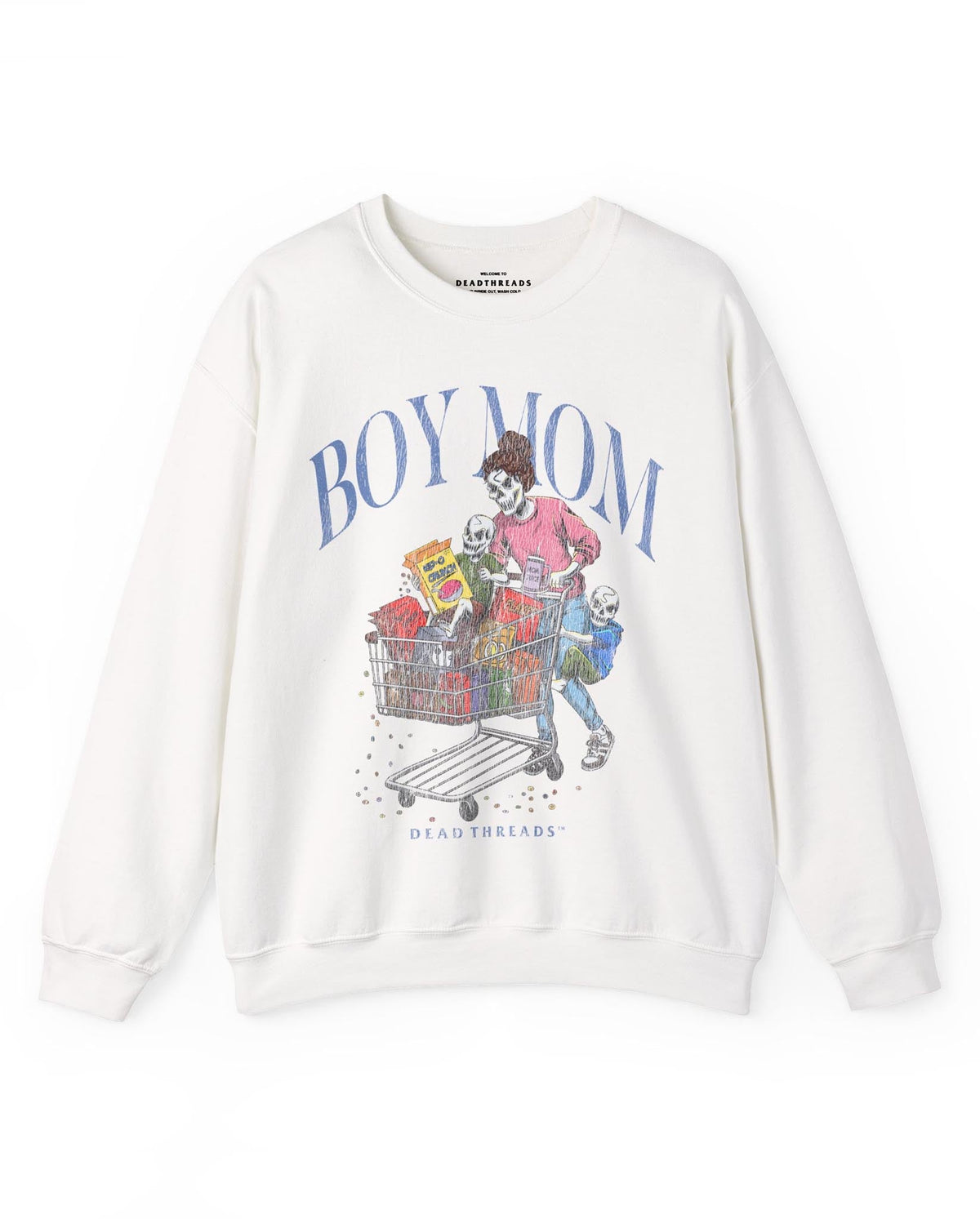 BOY MOM v2 - CREWNECK SWEATSHIRT product image 3