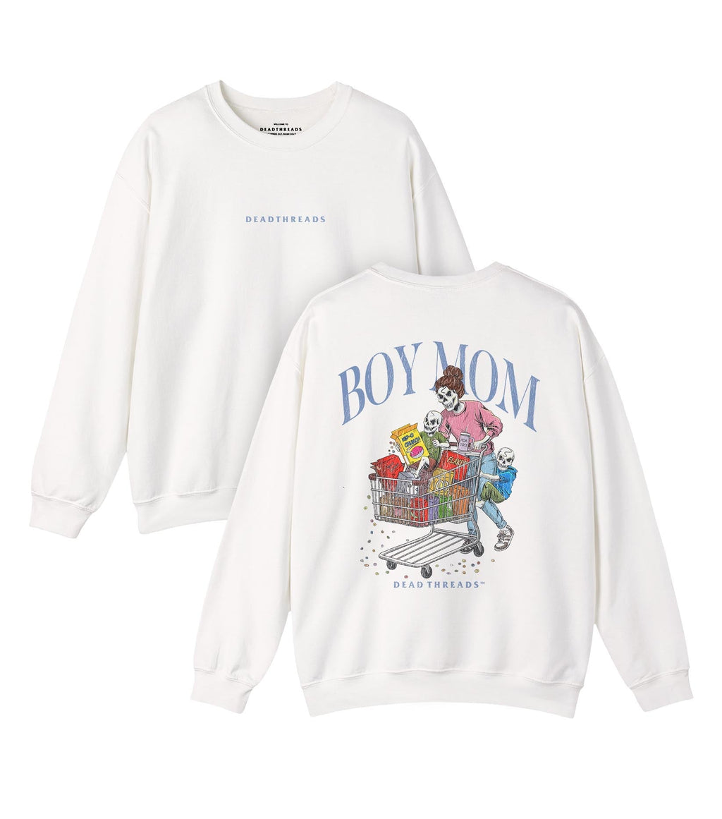 BOY MOM v2 - “DT ESSENTIAL" CREWNECK SWEATSHIRT product image 2