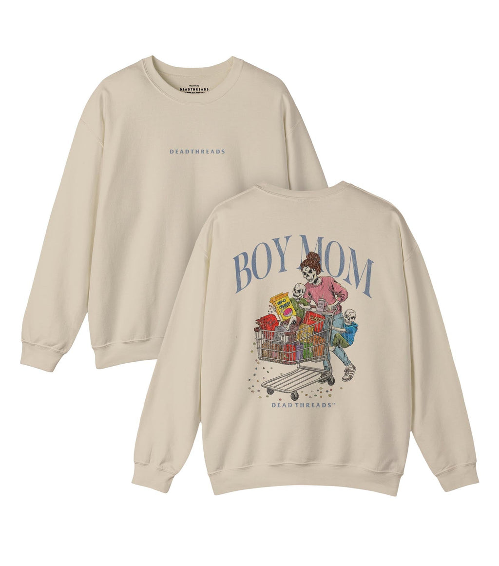BOY MOM v2 - “DT ESSENTIAL" CREWNECK SWEATSHIRT product image 3
