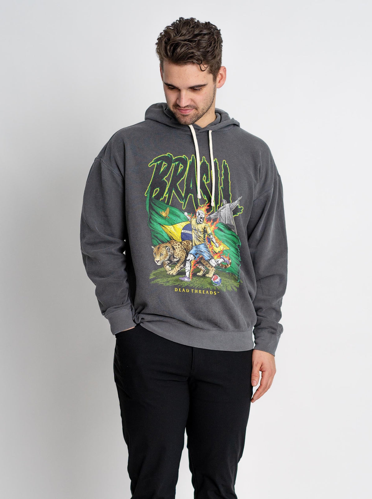 BRASIL SOCCER - LIGHTWEIGHT HOODIE