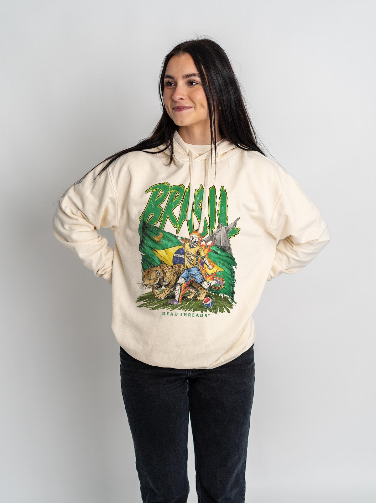 BRASIL SOCCER - LIGHTWEIGHT HOODIE