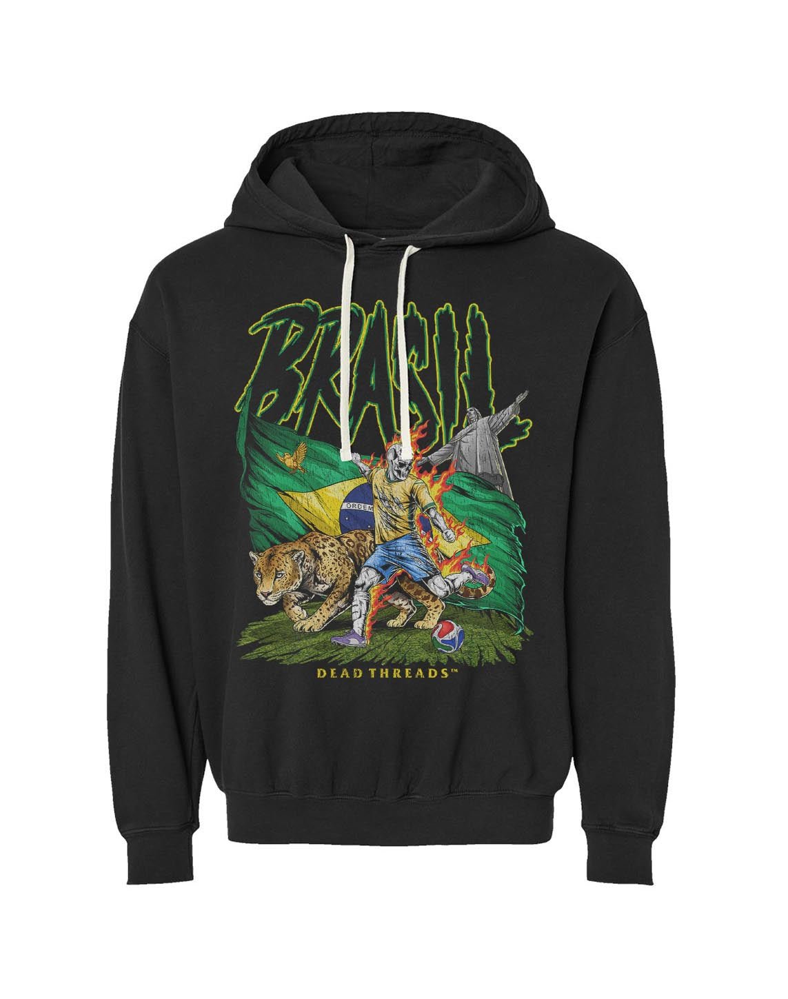 BRASIL SOCCER - LIGHTWEIGHT HOODIE