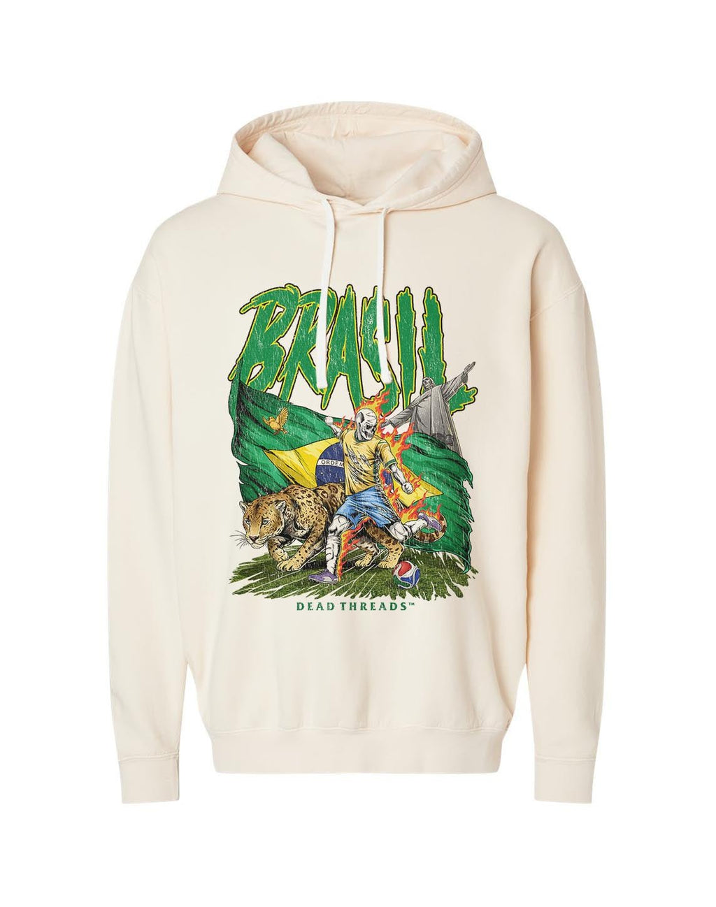 BRASIL SOCCER - LIGHTWEIGHT HOODIE