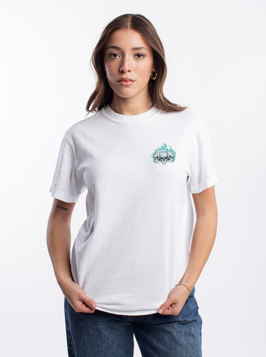 CHARLOTTE BASKETBALL - “3 SKULL” PREMIUM T-SHIRT product image 8