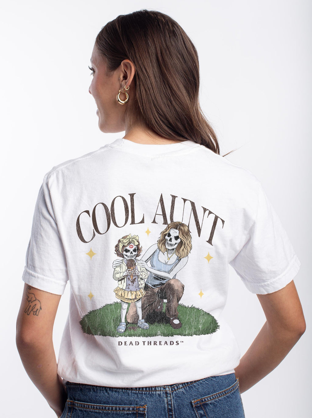 COOL AUNT (GIRL) - “DT ESSENTIAL" PREMIUM T-SHIRT product image 7