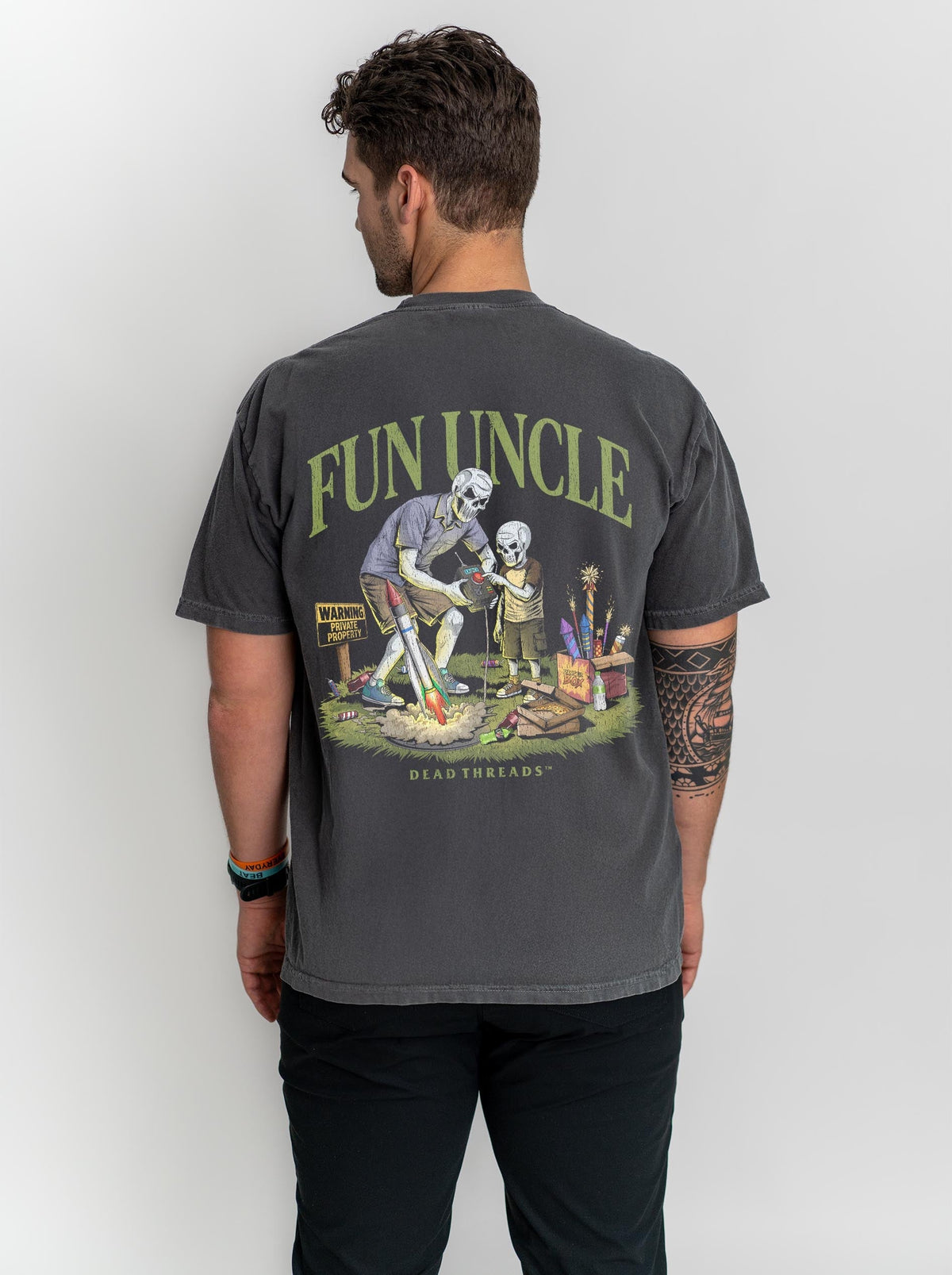 FUN UNCLE (BOY) - “DT ESSENTIAL" PREMIUM T-SHIRT product image 3