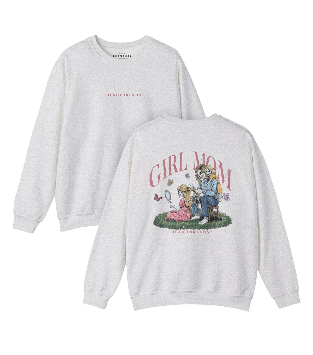 GIRL MOM v2 - “DT ESSENTIAL" CREWNECK SWEATSHIRT product image 4