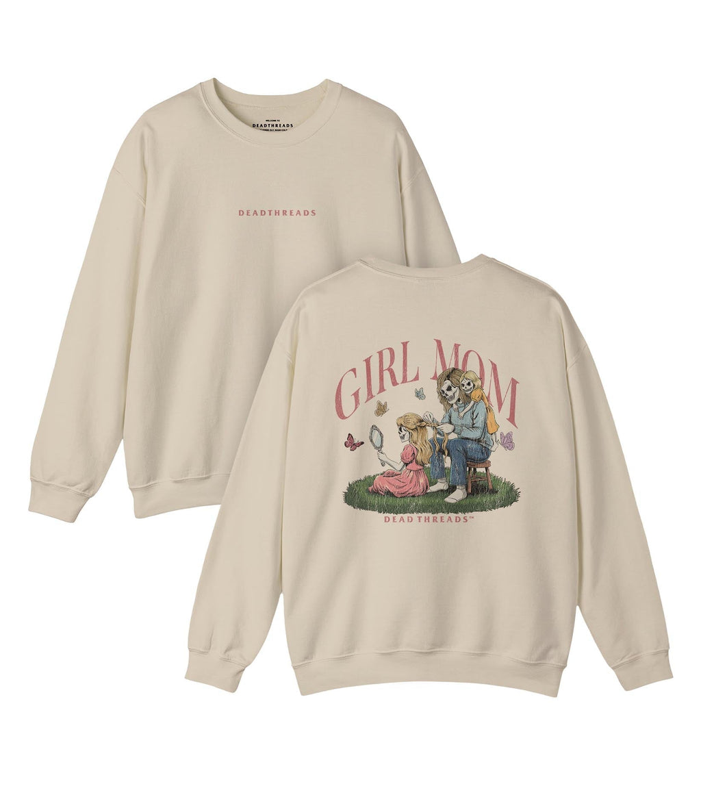 GIRL MOM v2 - “DT ESSENTIAL" CREWNECK SWEATSHIRT product image 3
